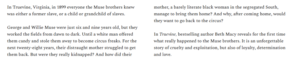 Truevine by Beth Macy Eboo